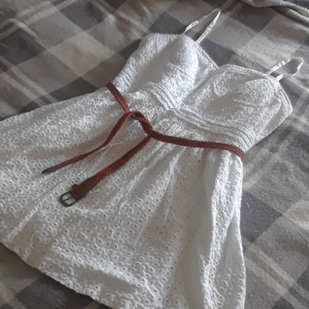Forever 21 White Baby Doll Dress